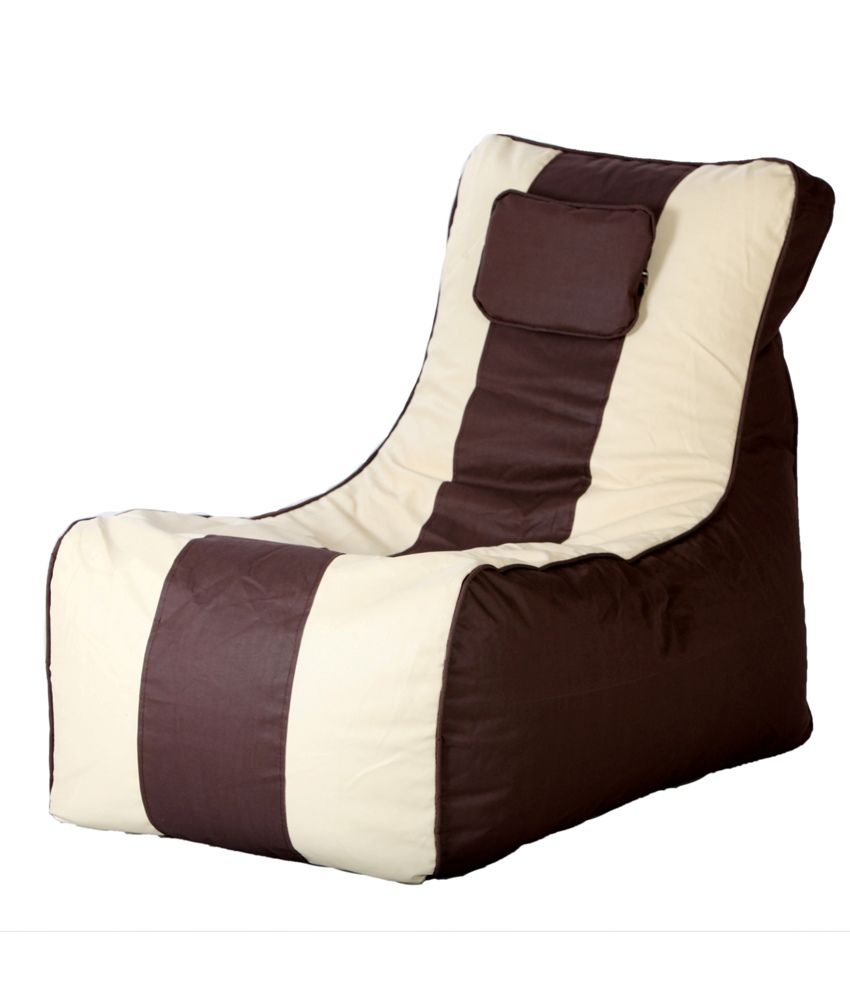 plush bean bag lounger