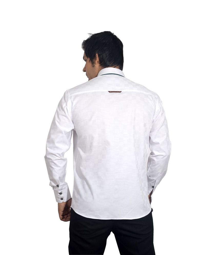 white party wear shirt