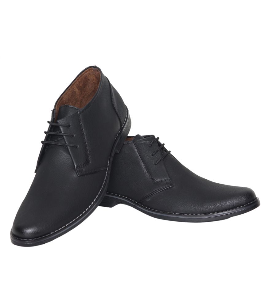 black formal shoes