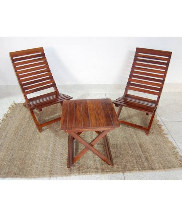 2 Seater Garden Set in Honey Finish - Buy 2 Seater Garden Set in Honey