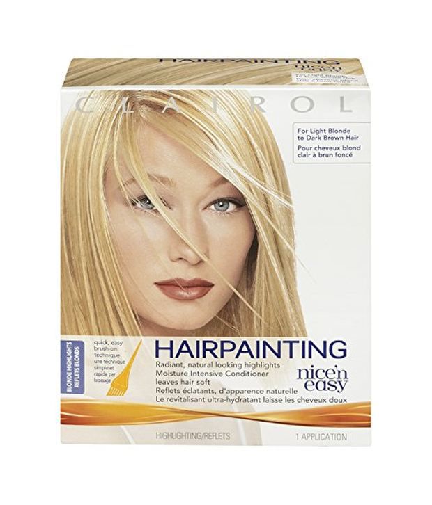 Clairol Nice And Easy Hair Painting Blonde Hair Highlights Kit