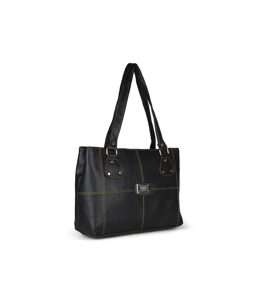 Carry On Handbags Black Essential Bag - Buy Carry On Handbags Black Essential Bag Online at Best ...