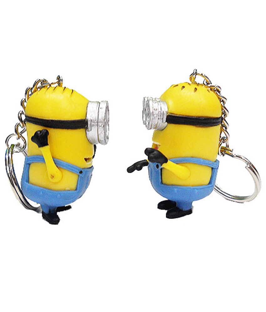 minion soft toy keychain