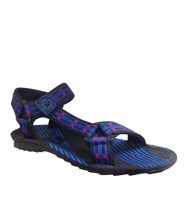     			Mahajan Enterprises Black Floater Sandals