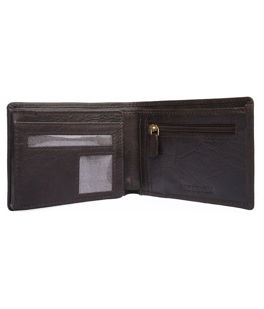 Hidesign L104 Brown Leather Men'S Bifold Wallet Buy Online at Low Price in India Snapdeal