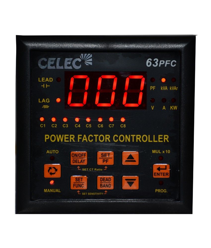 Buy Celec Power Factor Control Relay 63pfc8 Online at Low Price in