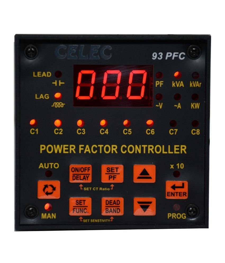 Buy Celec Power Factor Control Relay 93pfc8 Online at Low Price in