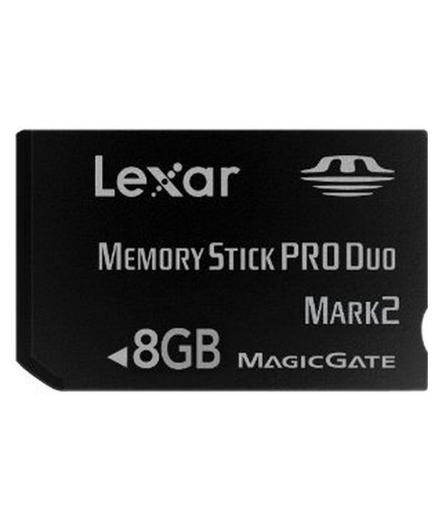 Lexar Platinum II 8GB Memory Stick Pro Duo Flash Memory Card LMSPD8GBBSBNA 