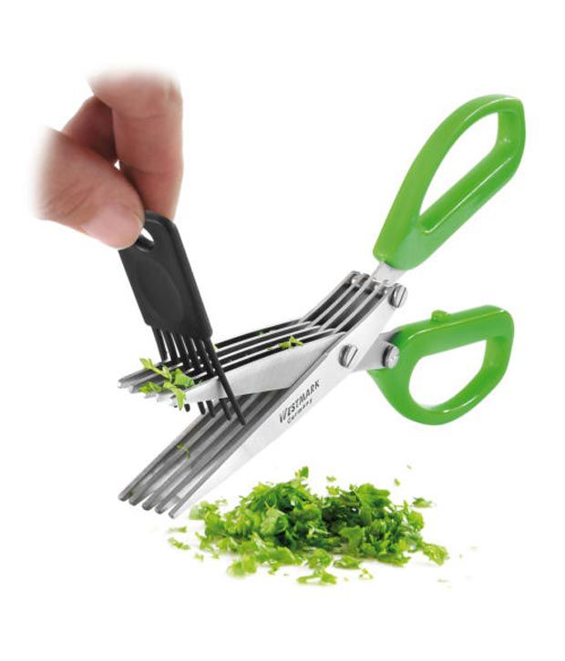    			Dhan Distributors 5 Stainless Steel Kitchen Blades Scissor Cleaning Tool Vegetable Paper Cutter