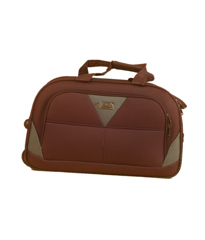 Euro Lark Polyester Brown Duffle Travel Bag - Buy Euro Lark ...