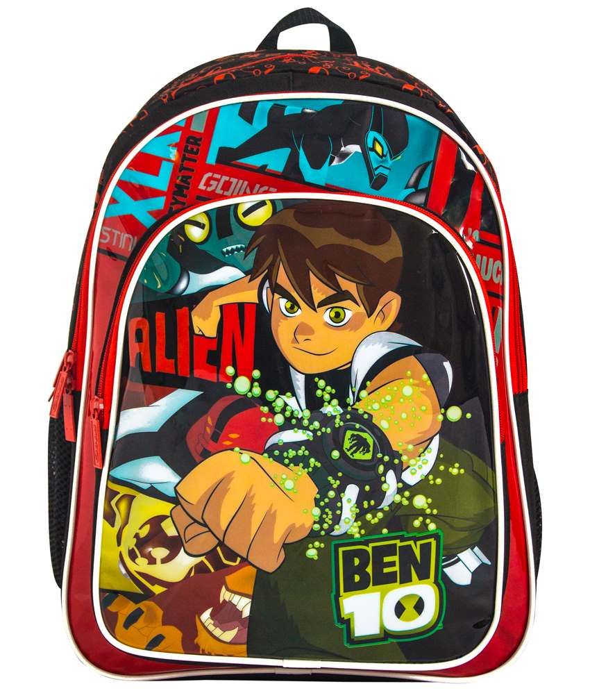 ben 10 school bag and lunch box