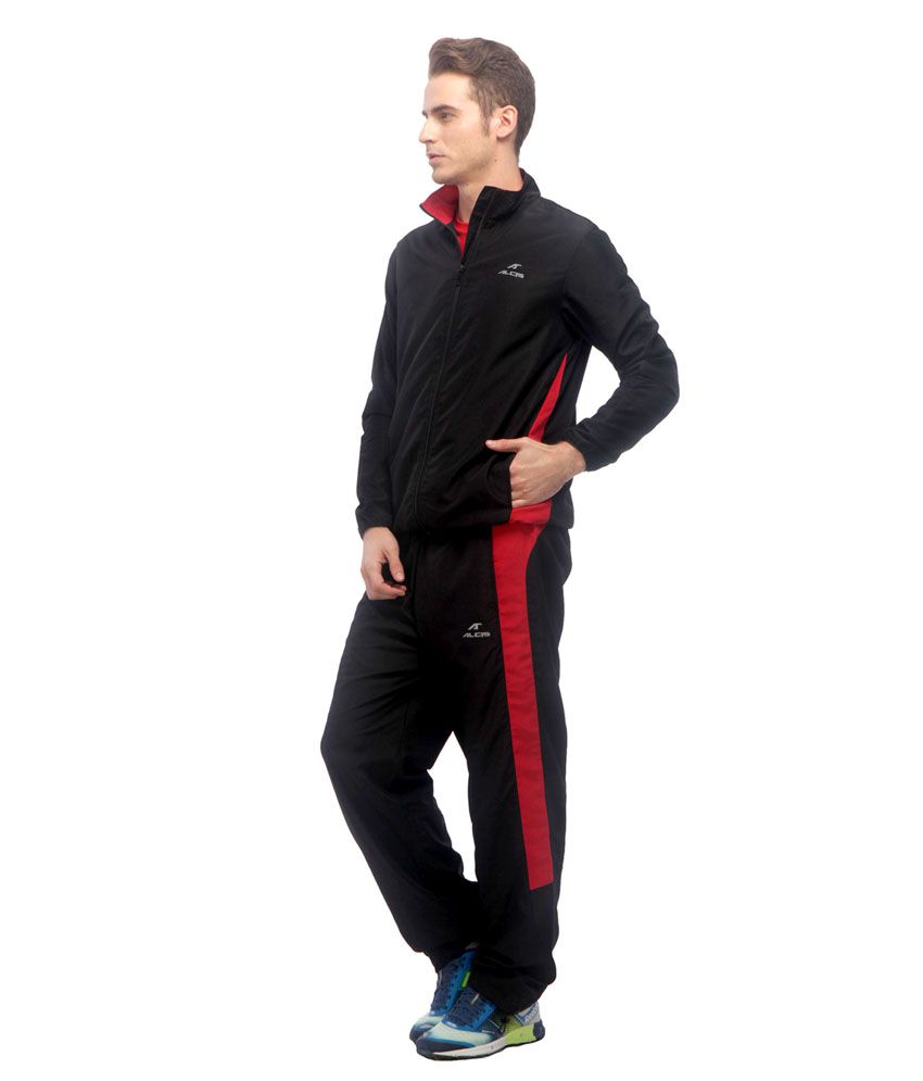 Alcis Performance Sports Wear Track Shuit BLACK /RED - Buy Alcis ...