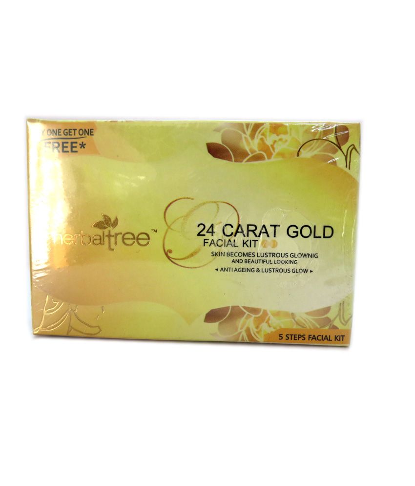 herbal tree gold facial kit