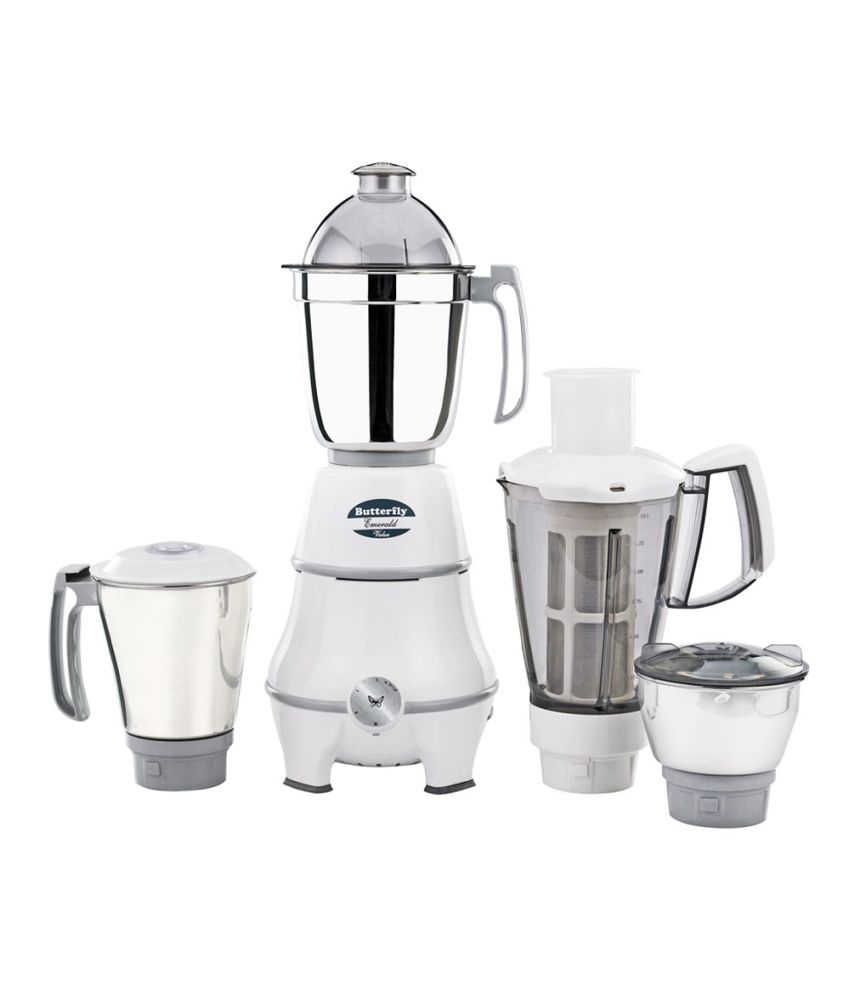 Butterfly Emerald Value 4 Jar Mixer Grinder White Price in India Buy