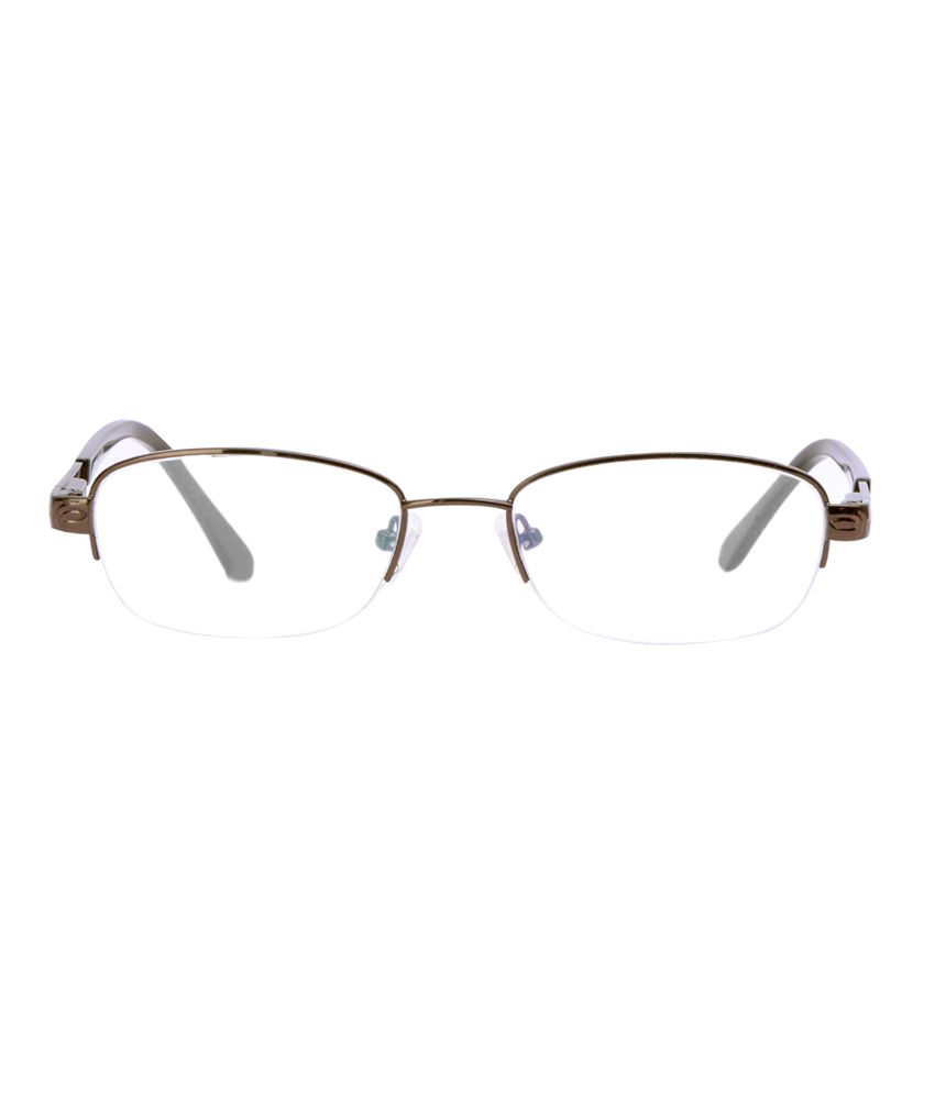 Comfortsight Brown Semi Rim Frame Eyeglass - Buy Comfortsight Brown ...