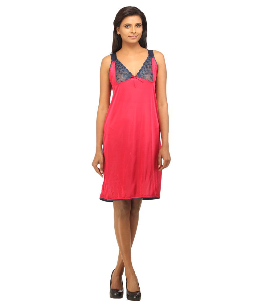 Buy Desiharem Red Synthetic Baby Doll Dresses Online at Best Prices in