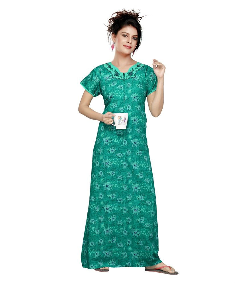 long nighty design