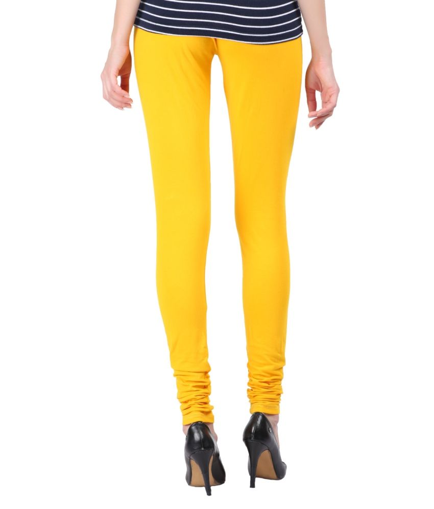 yellow jeggings