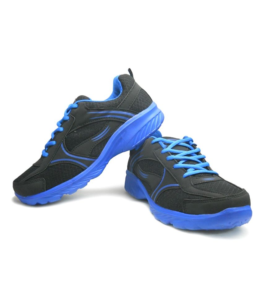 Fast Trax Blue And Black Mens Sports Shoes - Buy Fast Trax Blue And ...