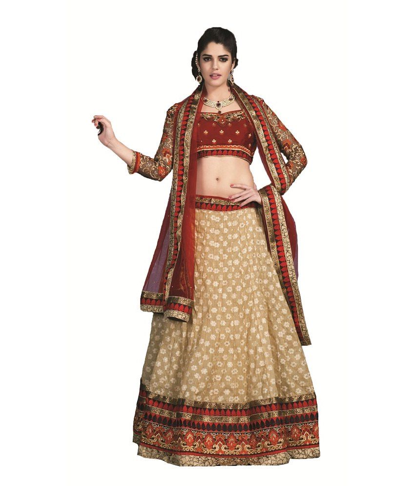 kundan work lehengas with price