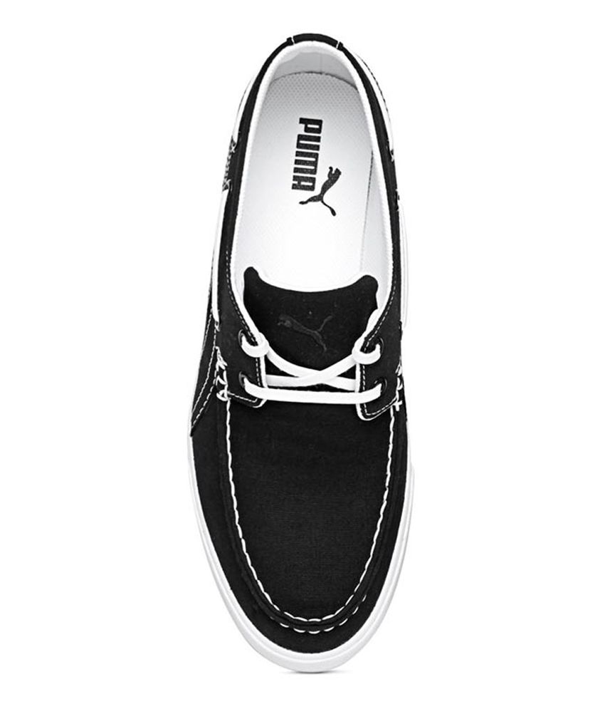 Puma Black Canvas Shoes - Buy Puma Black Canvas Shoes Online at Best ...