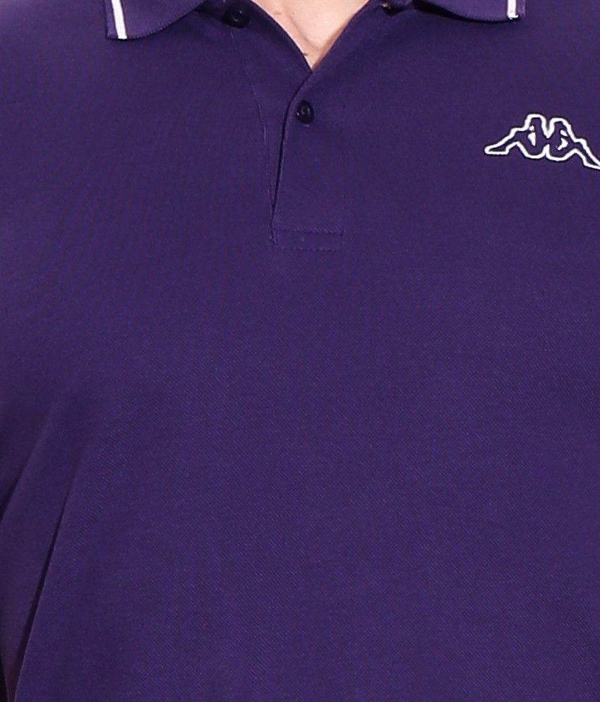 kappa purple shirt