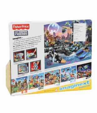 imaginext mr freeze playset