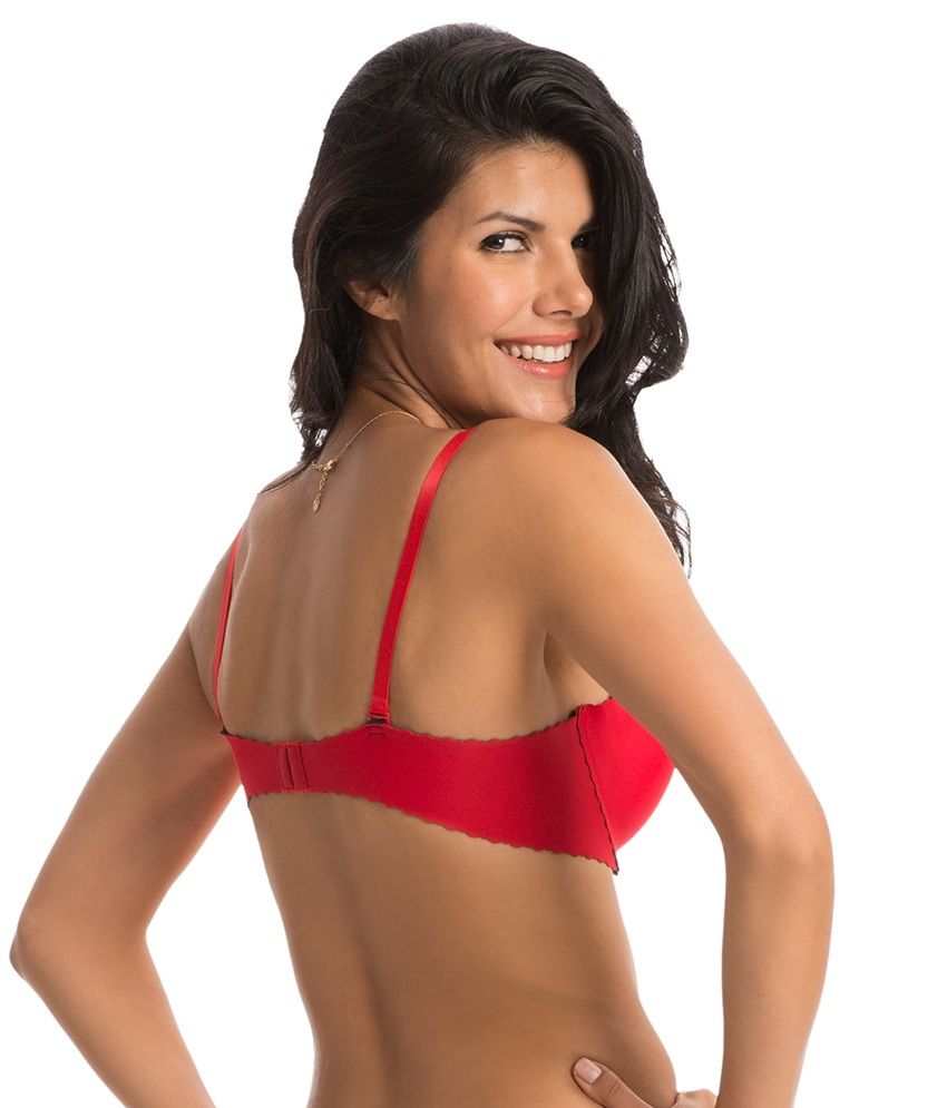 Buy Prettysecrets Red Padded Bra Online At Best Prices In India Snapdeal