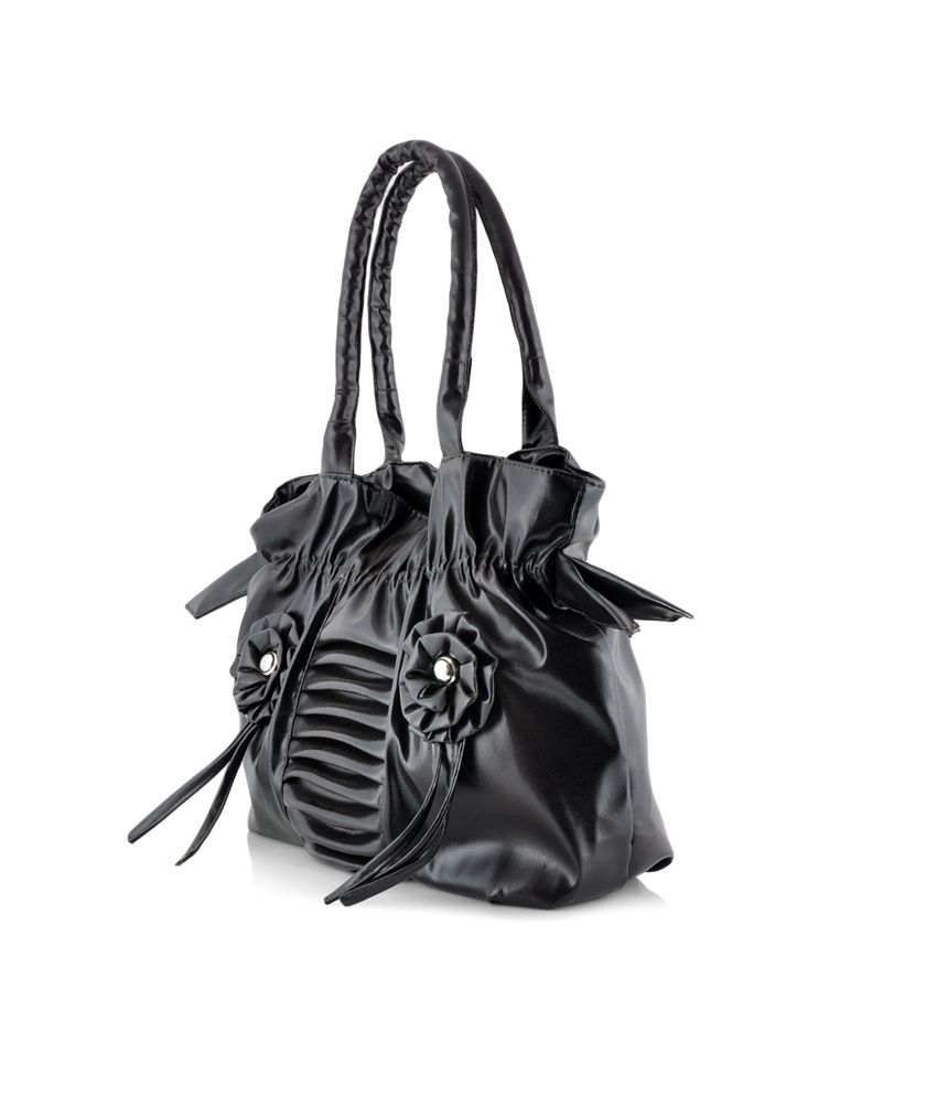 next black hand bag