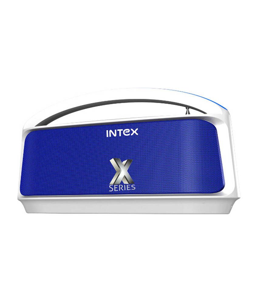 Intex Btrock Speaker System Bluetooth Speaker Blue Buy Intex Bt