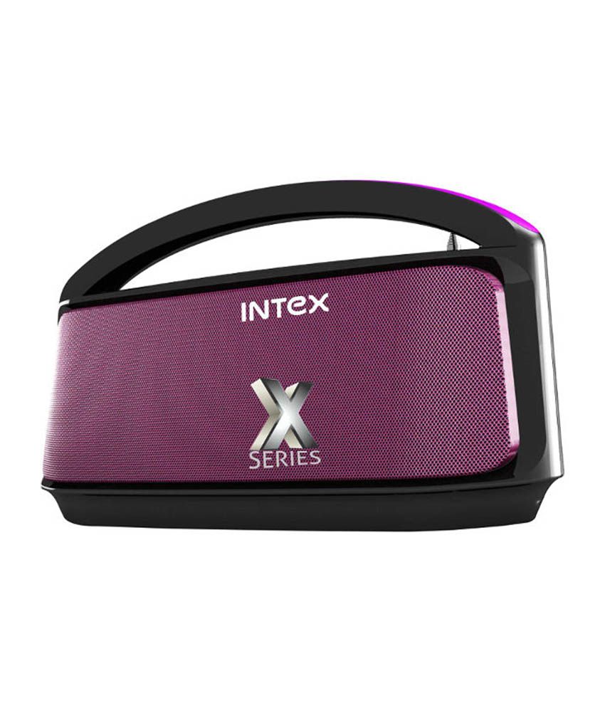 Intex Btrock Speaker System Bluetooth Speaker Purple Buy Intex Btrock Speaker System
