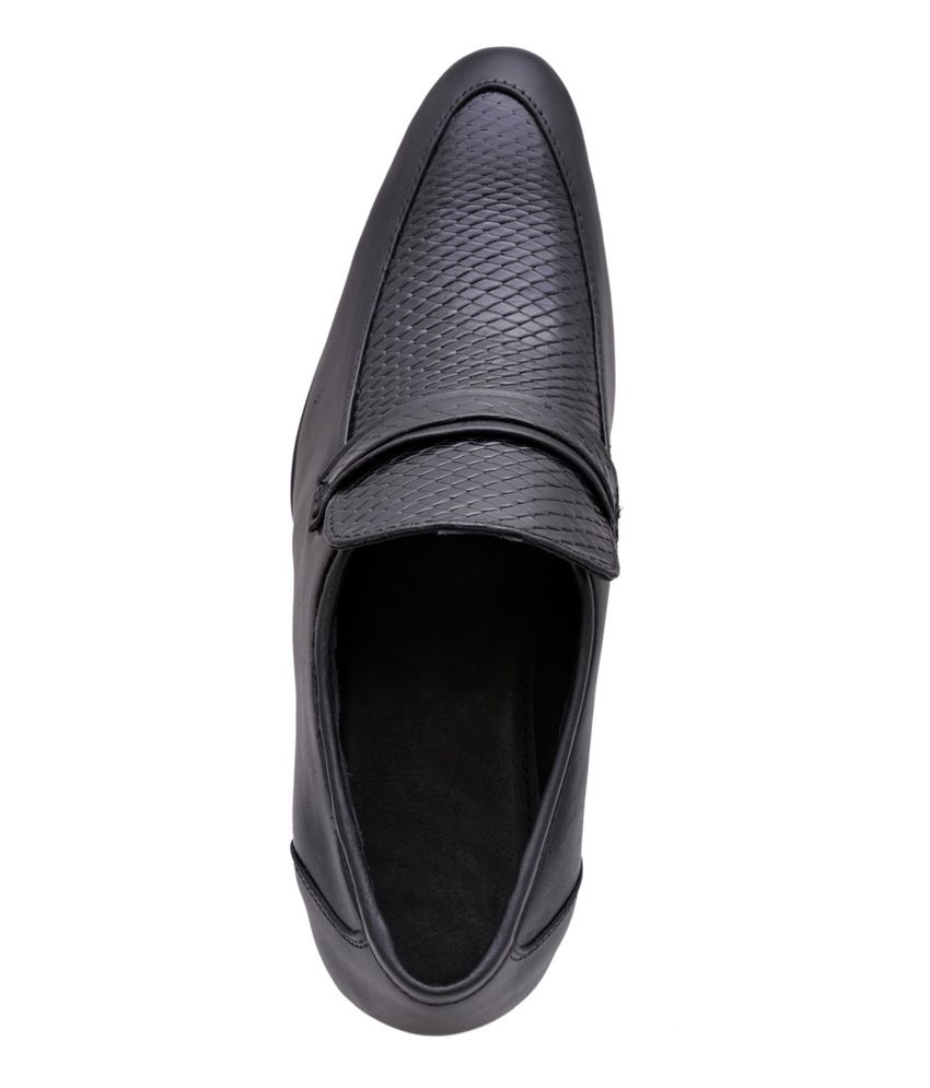 Lee Hides Black Formal Shoes Price in India- Buy Lee Hides Black Formal Shoes Online at Snapdeal
