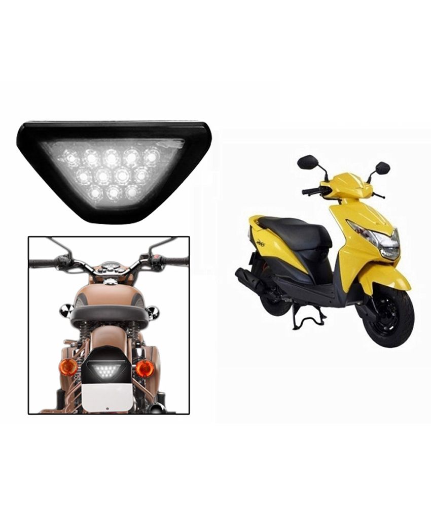 Speedwav White 12 Led Brake Light With Flasherhonda Dio Buy Speedwav White 12 Led Brake Light