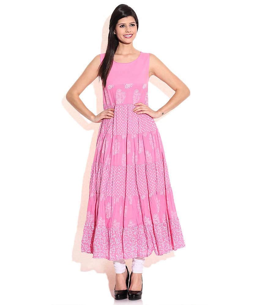 Biba Pink Cotton Dresses Buy Biba Pink Cotton Dresses