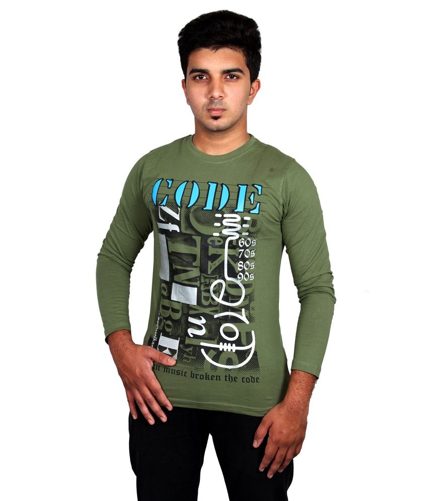 full sleeve t shirts for mens snapdeal