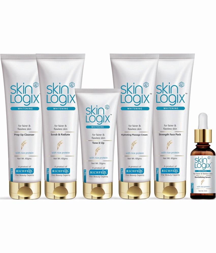 Richfeel Skin Logix Whitening Facial Kit For Women With Rice Protiens