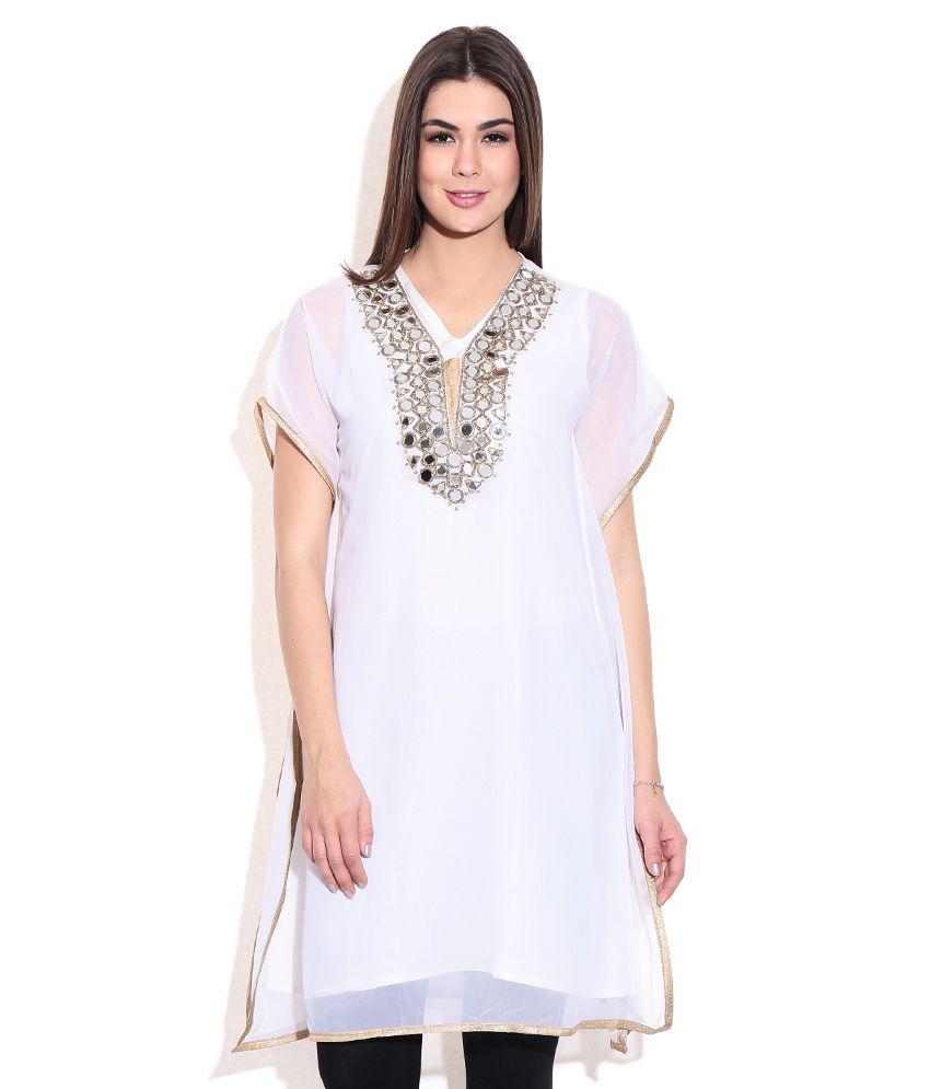 kaftan v neck