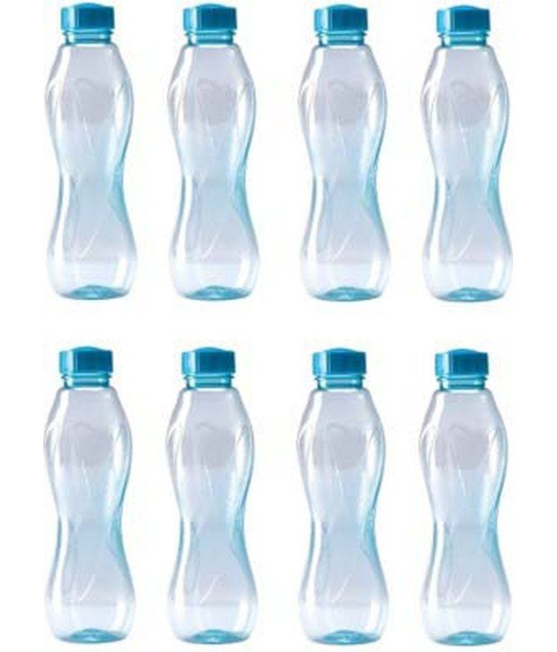 Milton Oscar Water Bottle 1000 Ml Blue Set Of 8 Buy Online At Best Price In India Snapdeal