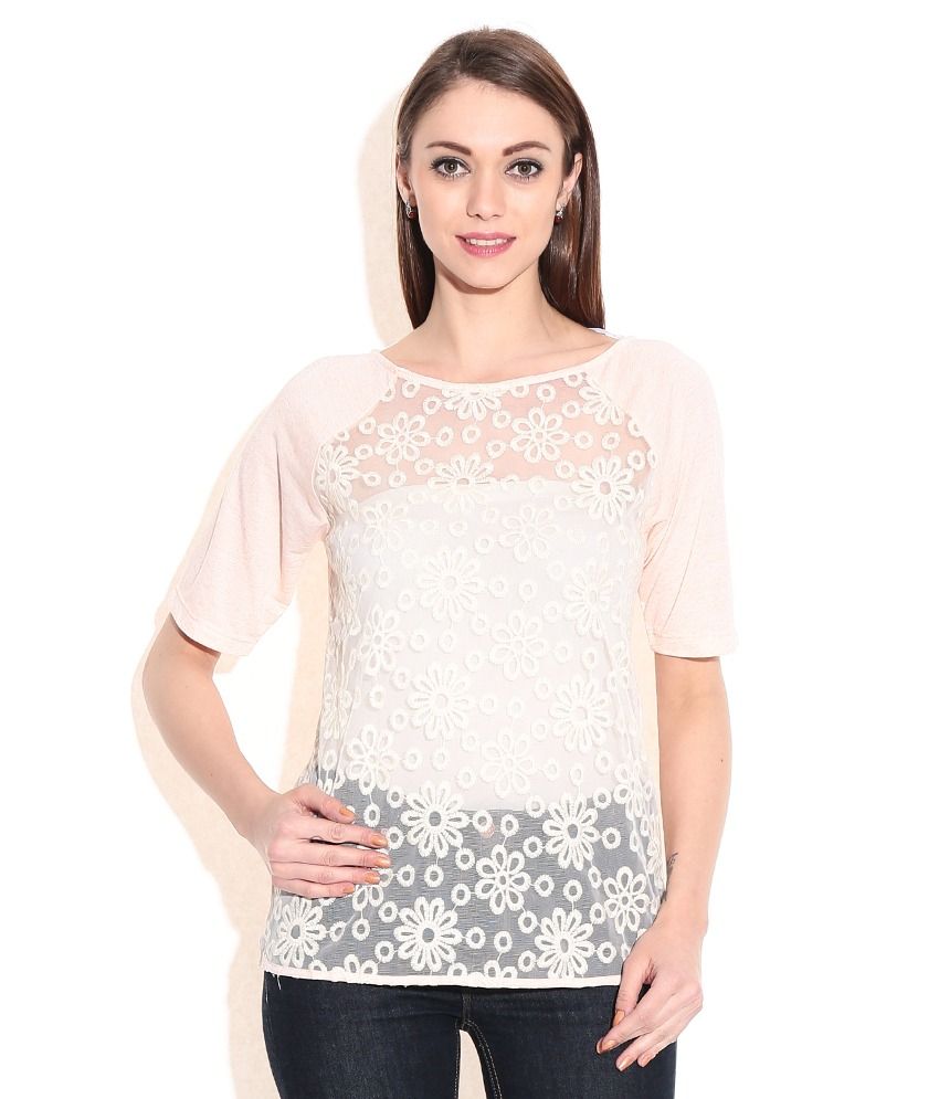 Sepia Beige Poly Cotton Tops - Buy Sepia Beige Poly Cotton Tops Online ...