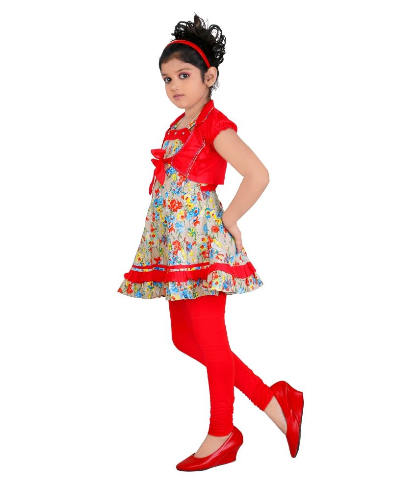 frock with leggings