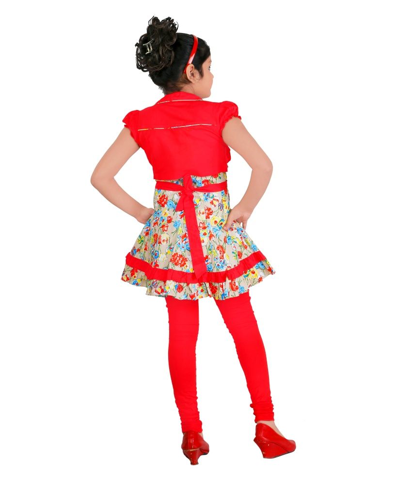 frock with leggings