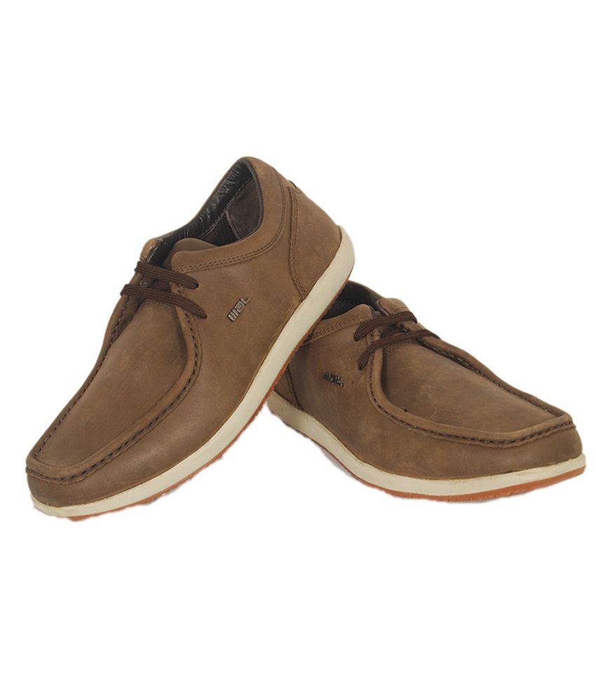 Woodland Tobacco Casual Shoes - Buy 