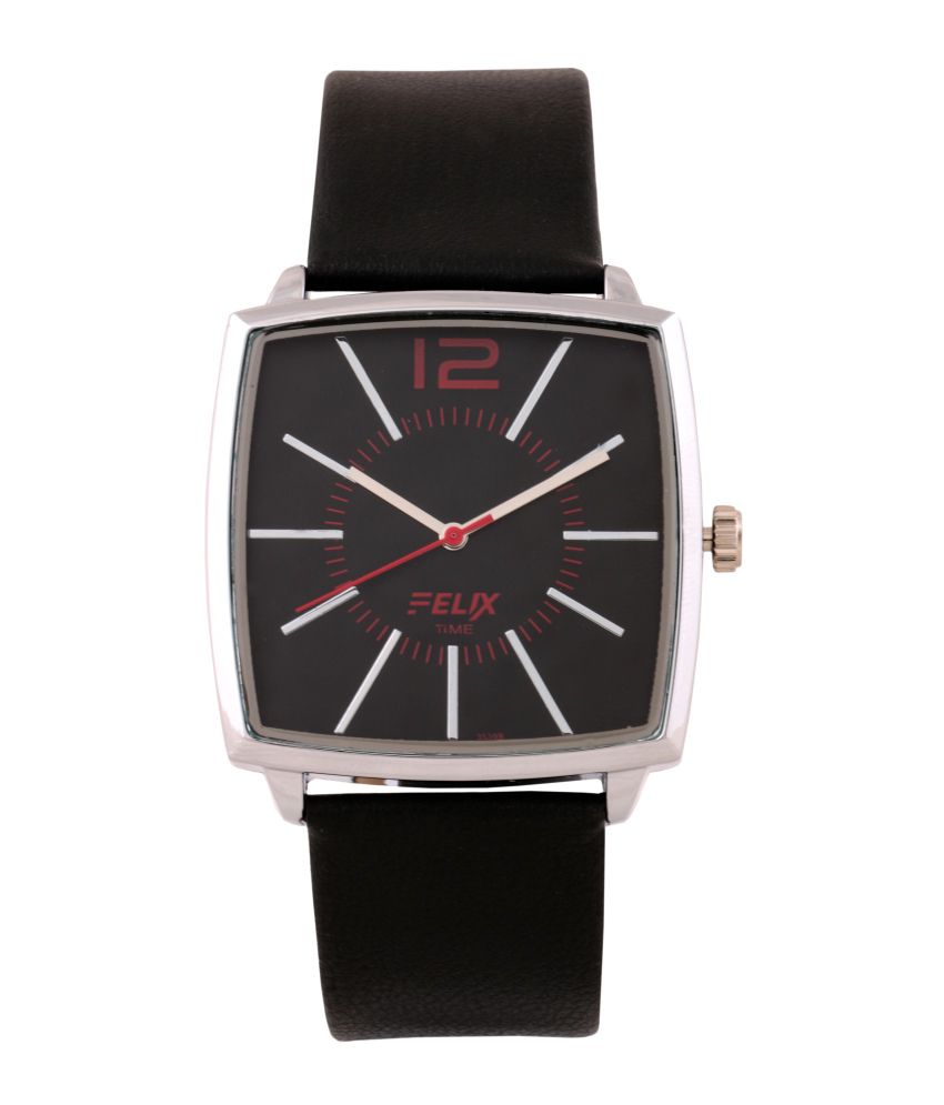59% OFF on Felix Time White Square Wrist Watch For Men on Snapdeal ...
