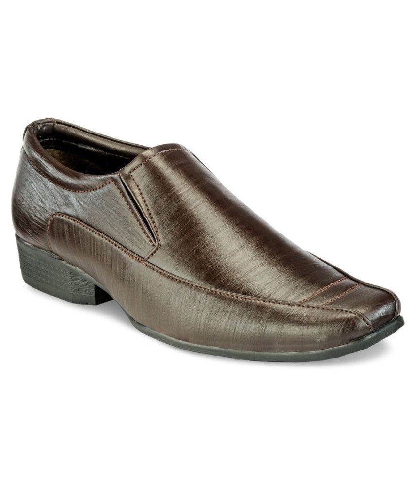 brown formal shoes amazon