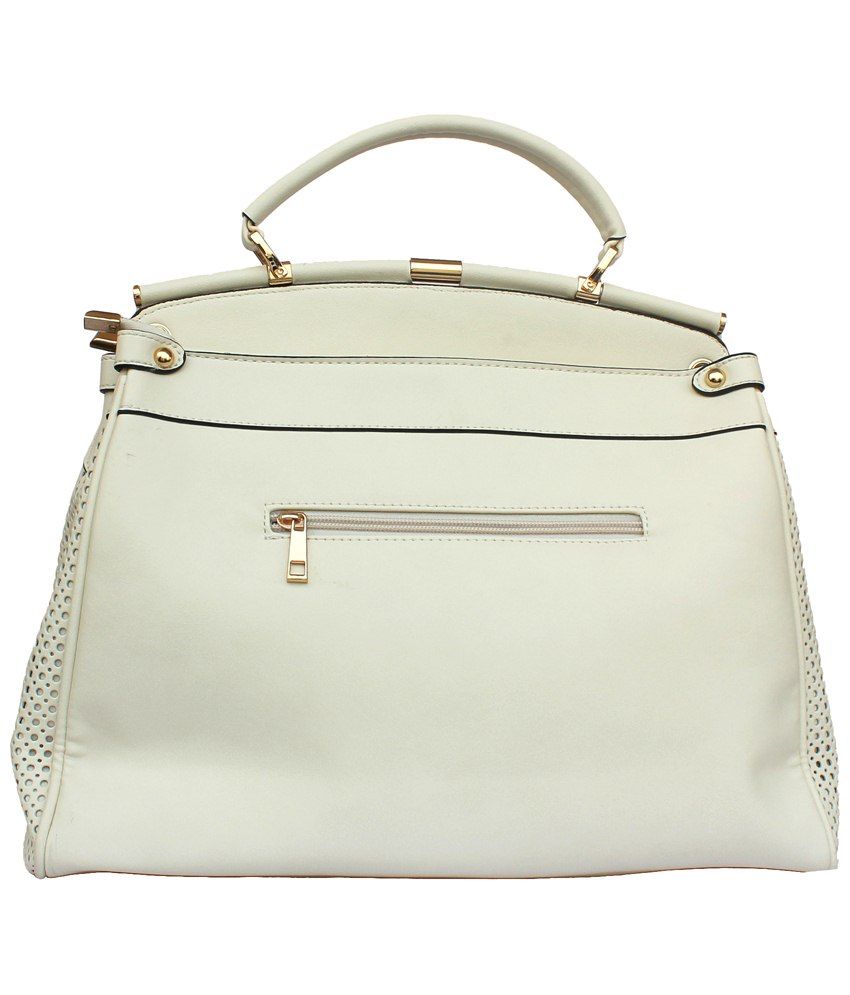 Diana Korr DK34HWHT White Shoulder Bags Buy Diana Korr DK34HWHT White