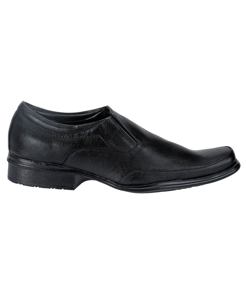 Oman Black Formal Shoes for Men Price in India Buy Oman Black Formal