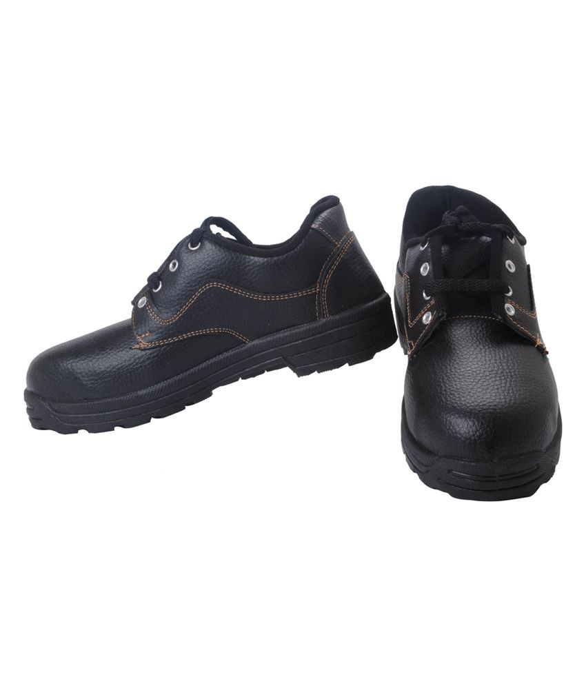 Rambo Black Safety Shoes - Buy Rambo Black Safety Shoes Online at Best  Prices in India on Snapdeal