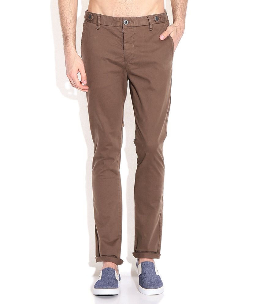 skinny fit chino pants