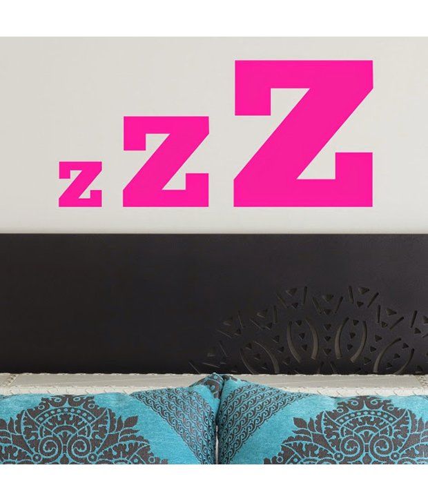 DeStudio Zzz Sleep Wall Decal Pink - Buy DeStudio Zzz Sleep Wall Decal