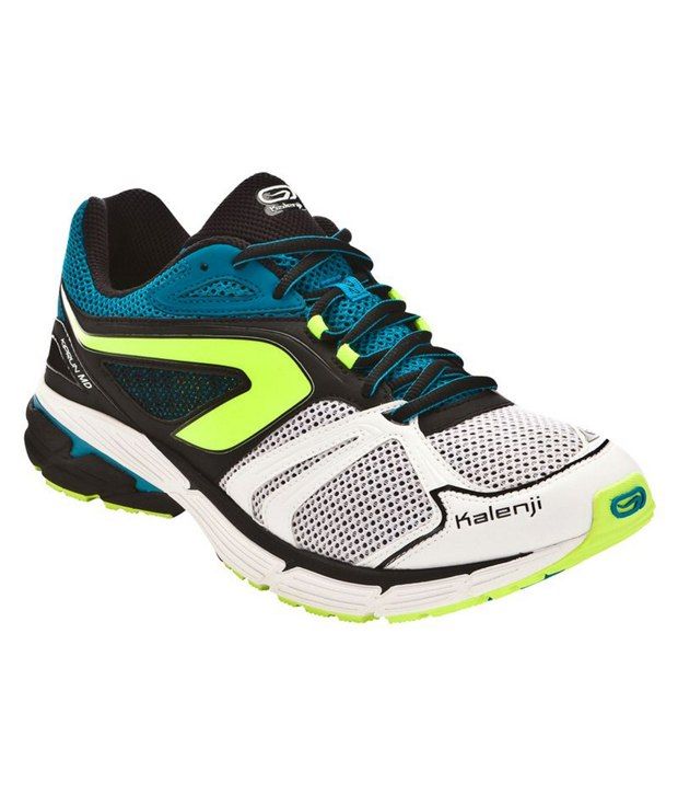 Kalenji White Synthetic Leather Running 